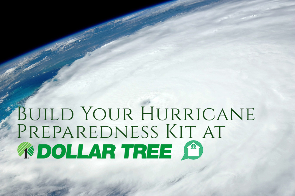 Build Your Hurricane Preparedness Kit at Dollar Tree