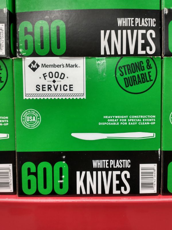 Sam's Club Made in the USA Plastic Knives
