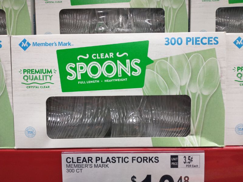 Sam's Club Made in the USA Plastic Spoons