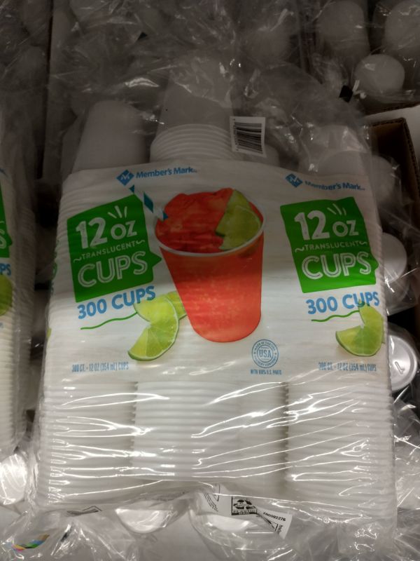 Sam's Club Made in the USA Translucent Cups