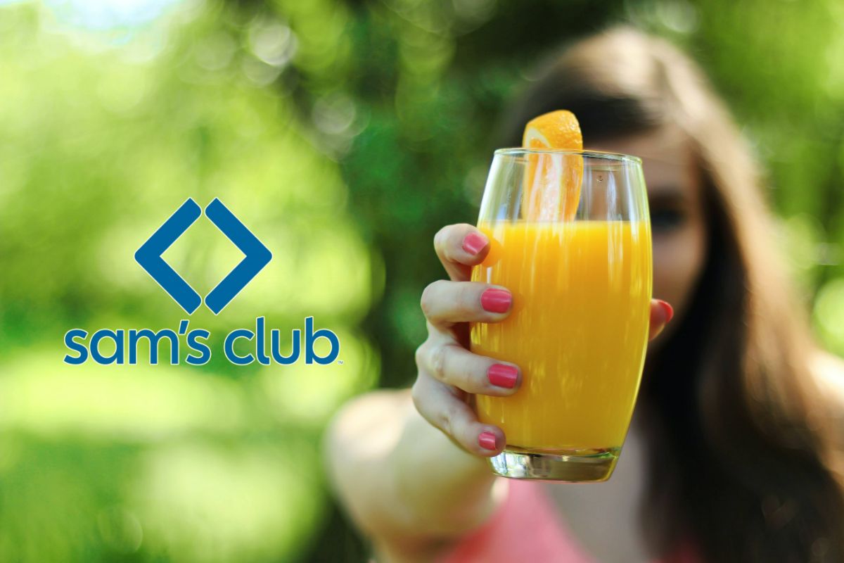 Freshly Squeezed Orange Juice at Sam's Club!