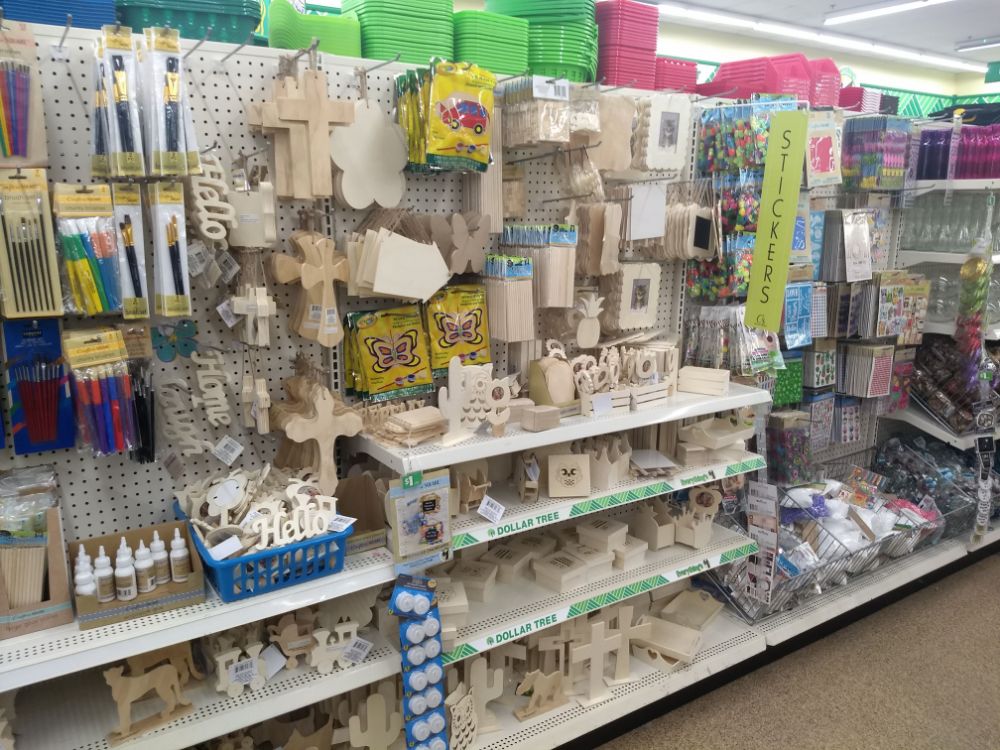 Dollar Tree Crafters Square Craft Supplies