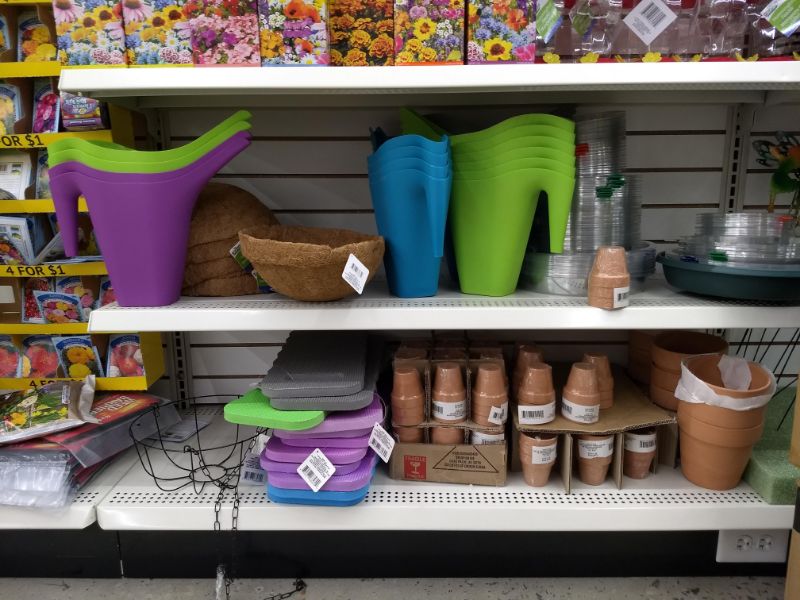 Dollar Tree Flowerpots