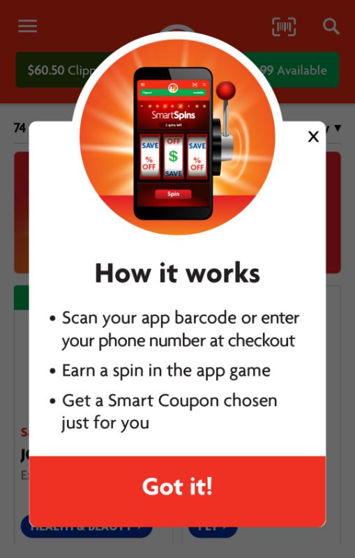 Family Dollar App SmartSpins