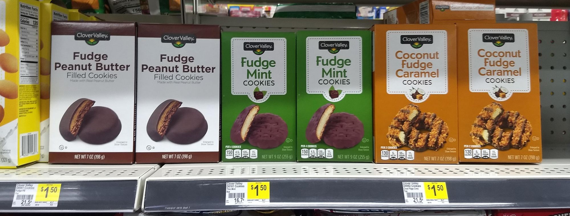 Dollar General Clover Valley Girl Scout Cookies