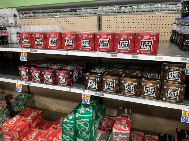 Seltzer Water at Kroger That Tastes Like Your Favorite Sodas! Cheap