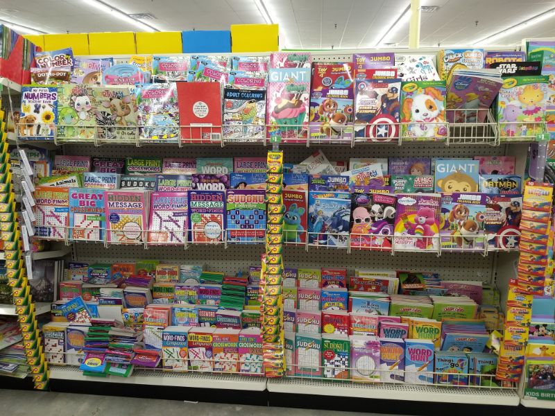 Dollar Tree Coloring Books