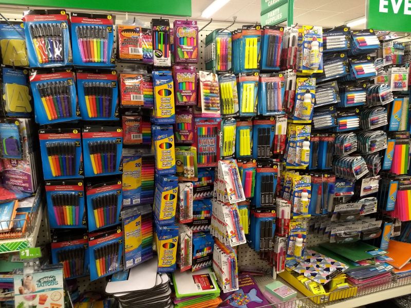 Dollar Tree School Supplies