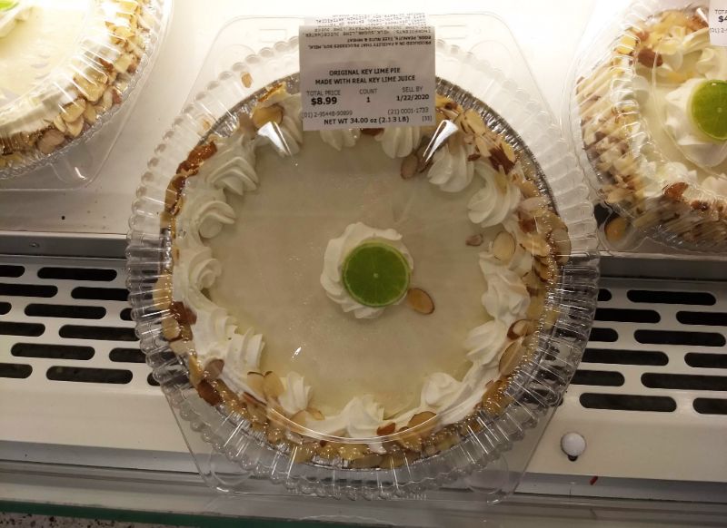 Publix Key Lime Pie Florida Keys