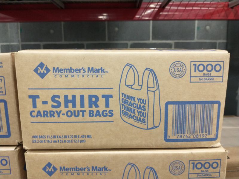 Sam's Club Made in the USA T-Shirt Bags