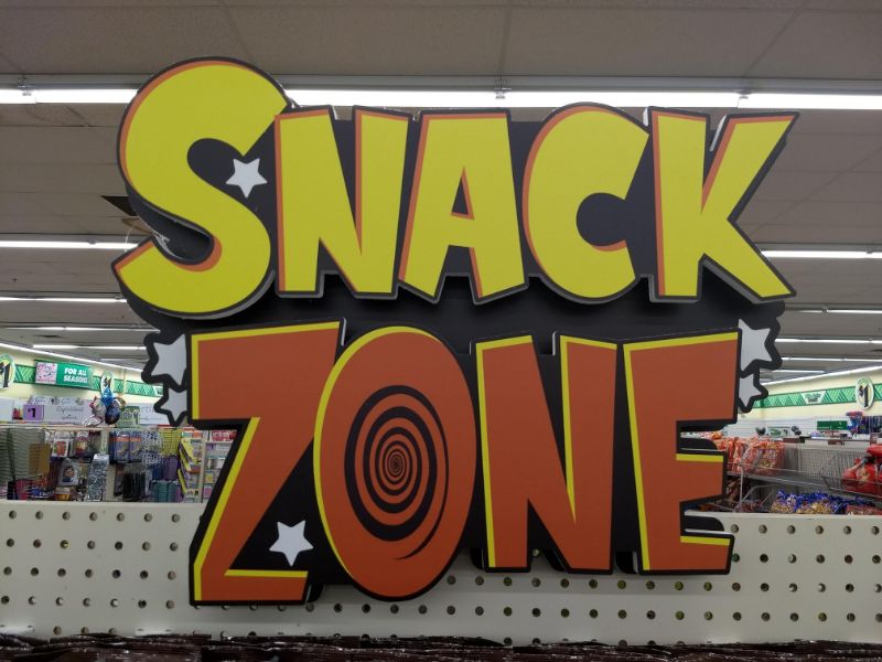 Dollar Tree Snack Zone