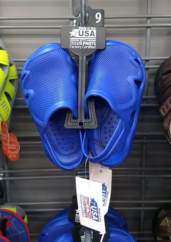 Walmart Made in the USA Shoes