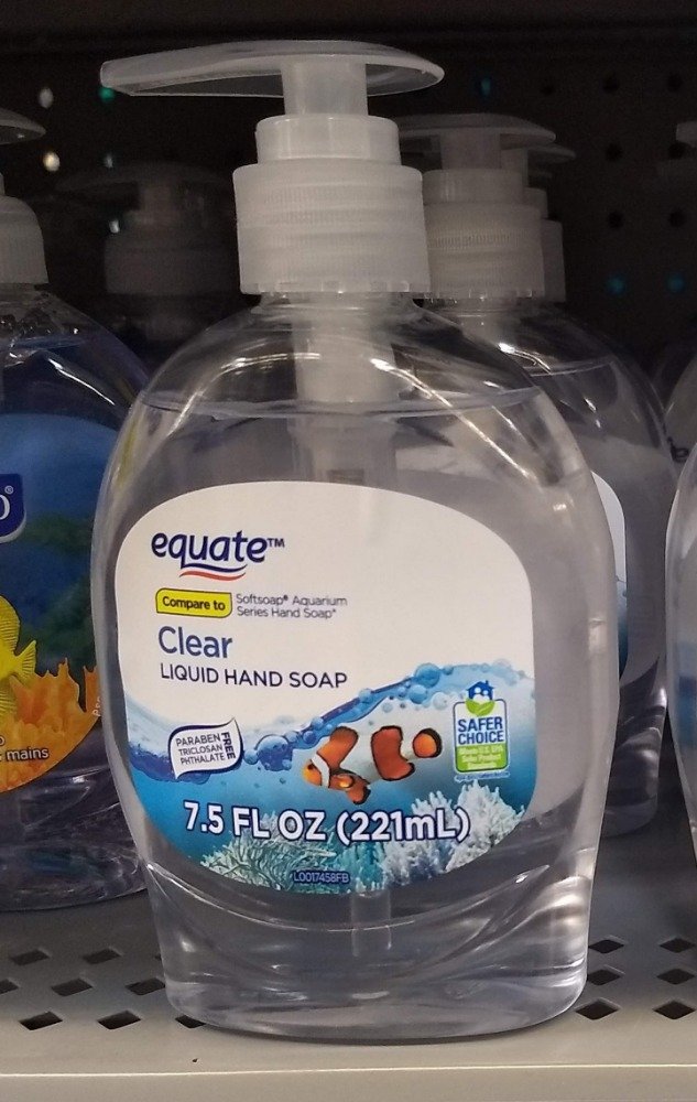 Equate Clear Liquid Hand Soap - Walmart Made in the USA | Cheap Simple