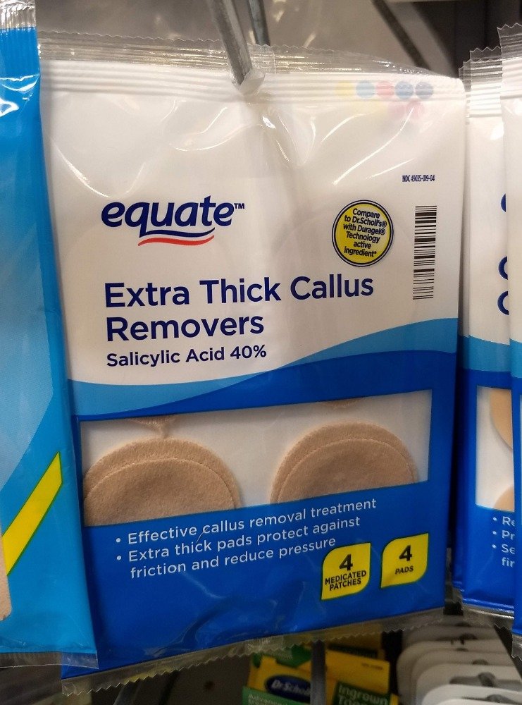 Equate Extra Thick Callus Removers Walmart Made In The Usa Cheap Simple Living