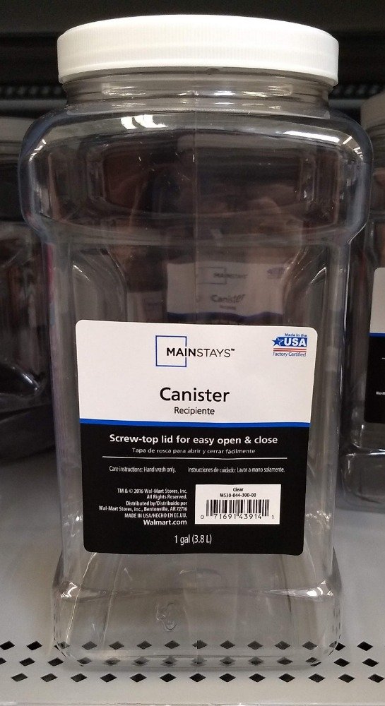 1 gallon canister